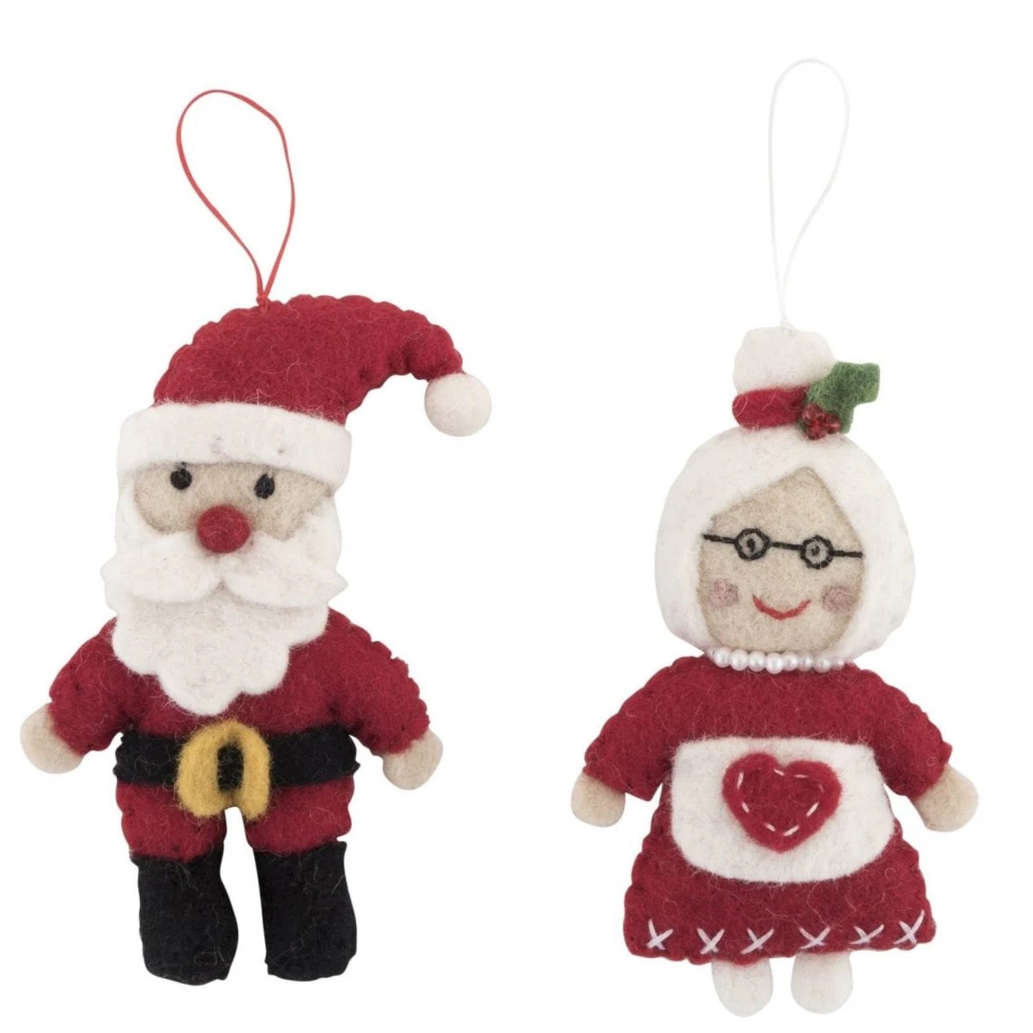 Pashom Christmas Decorations Mr & Mrs Claus