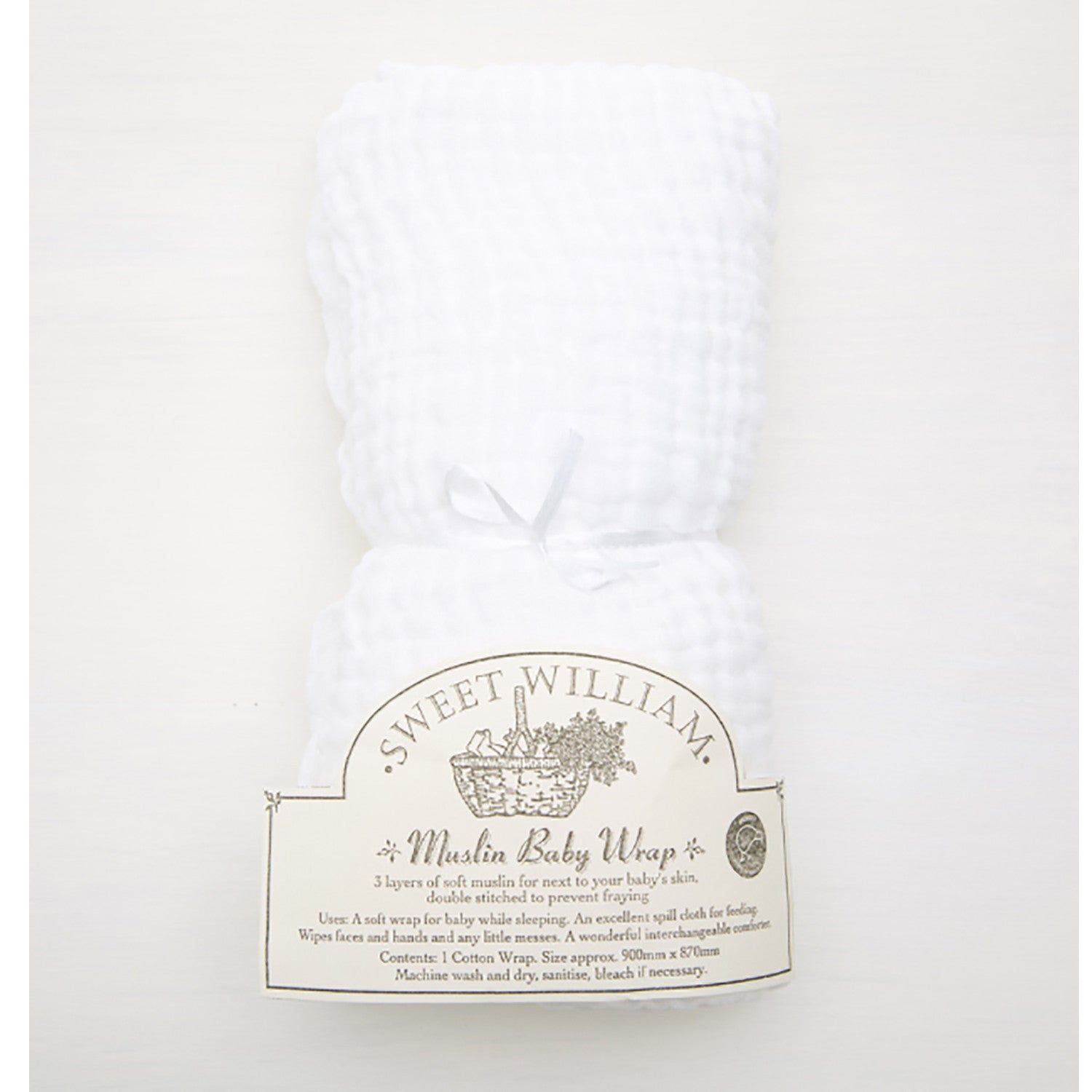 Sweet William Muslin Wraps -Single