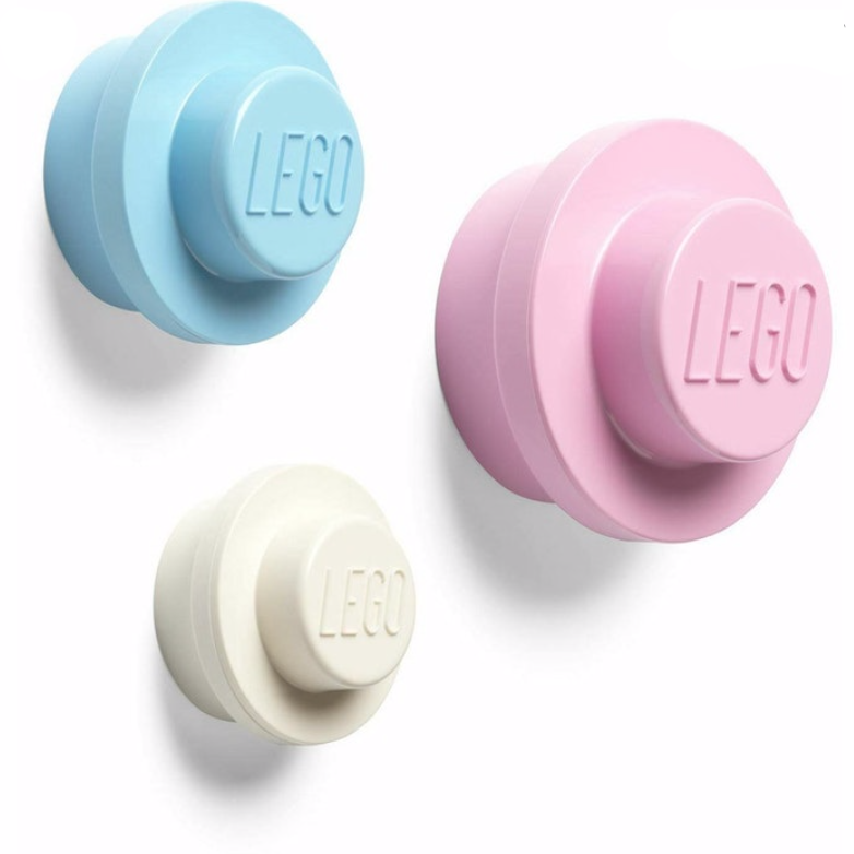 Lego Wall Hanger Set in pink