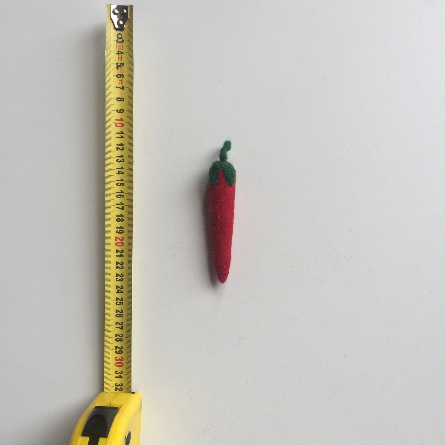 Papoose Felt Food Chilli Red