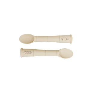 Petite Eats Silicone Spoons - Sand