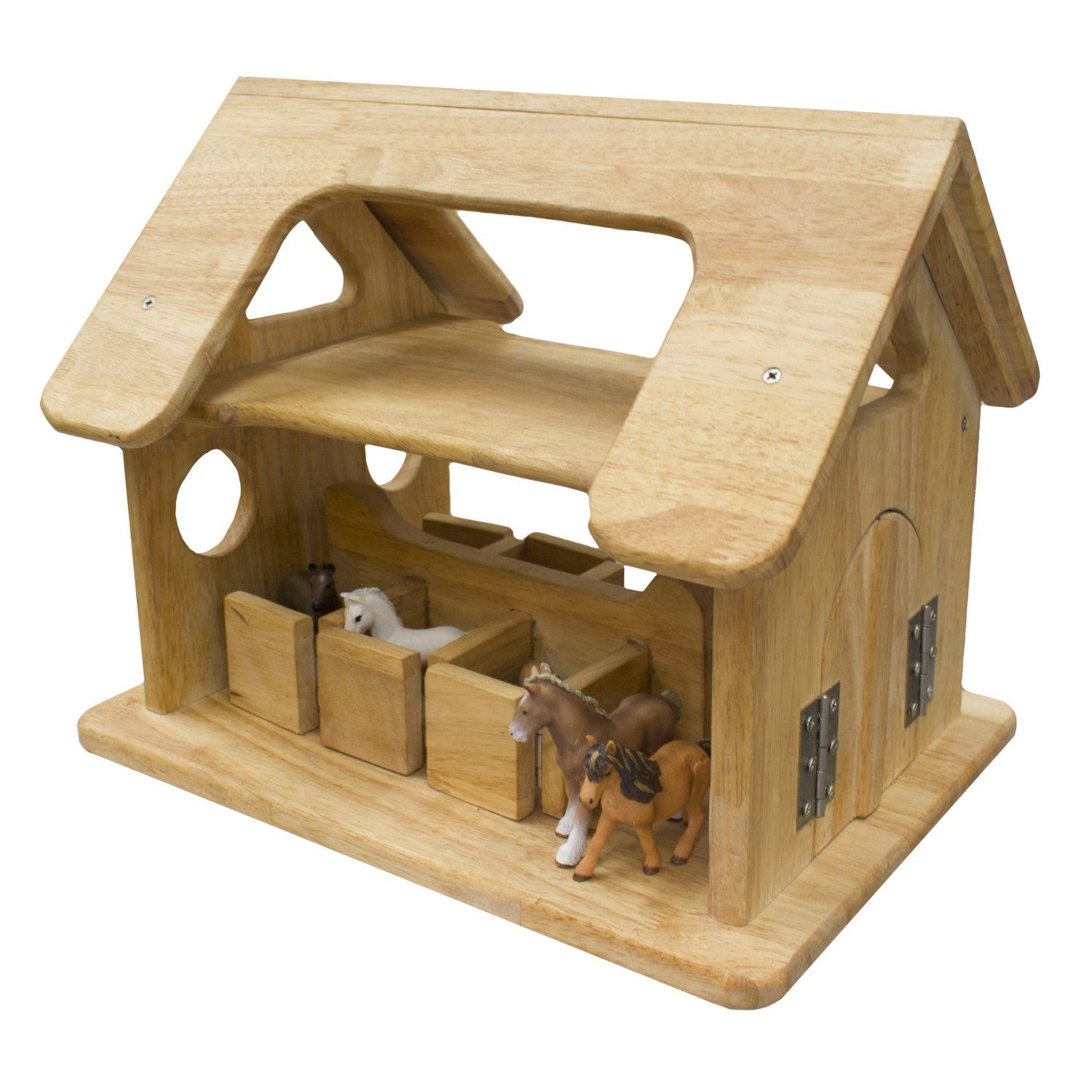 Qtoys Horse Stable, with ponies