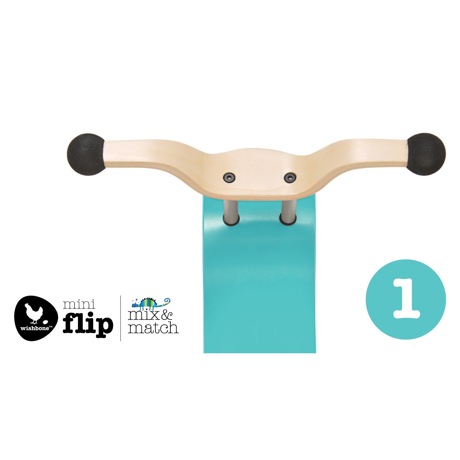 Wishbone Mini-Flip Top Aqua