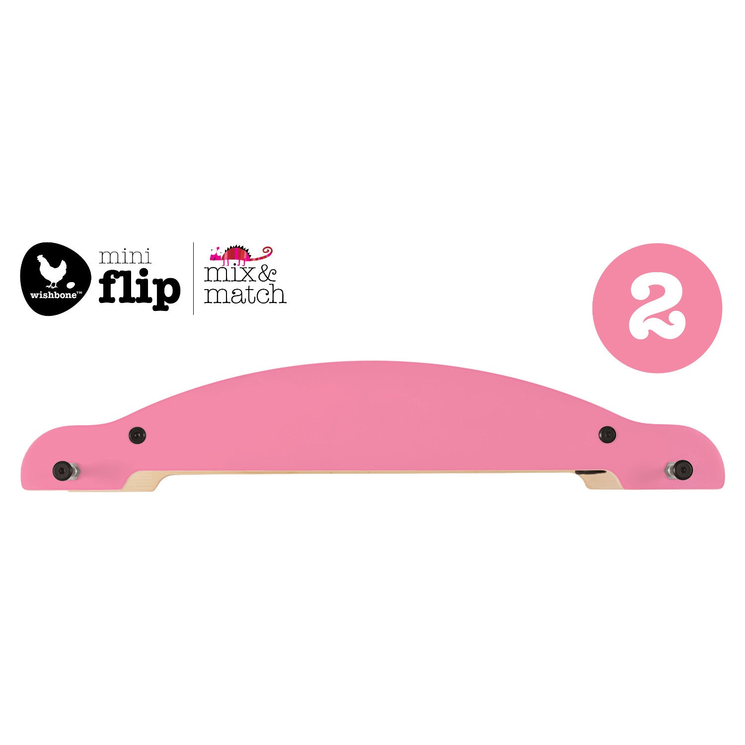 Wishbone Mini-Flip Base Pink