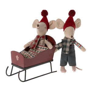 Sleigh Mouse Red