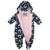 Korango Rainsuit Sunshine & Rainbows Polar Fleece Navy