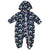 Korango Rainsuit Sunshine & Rainbows Polar Fleece Navy