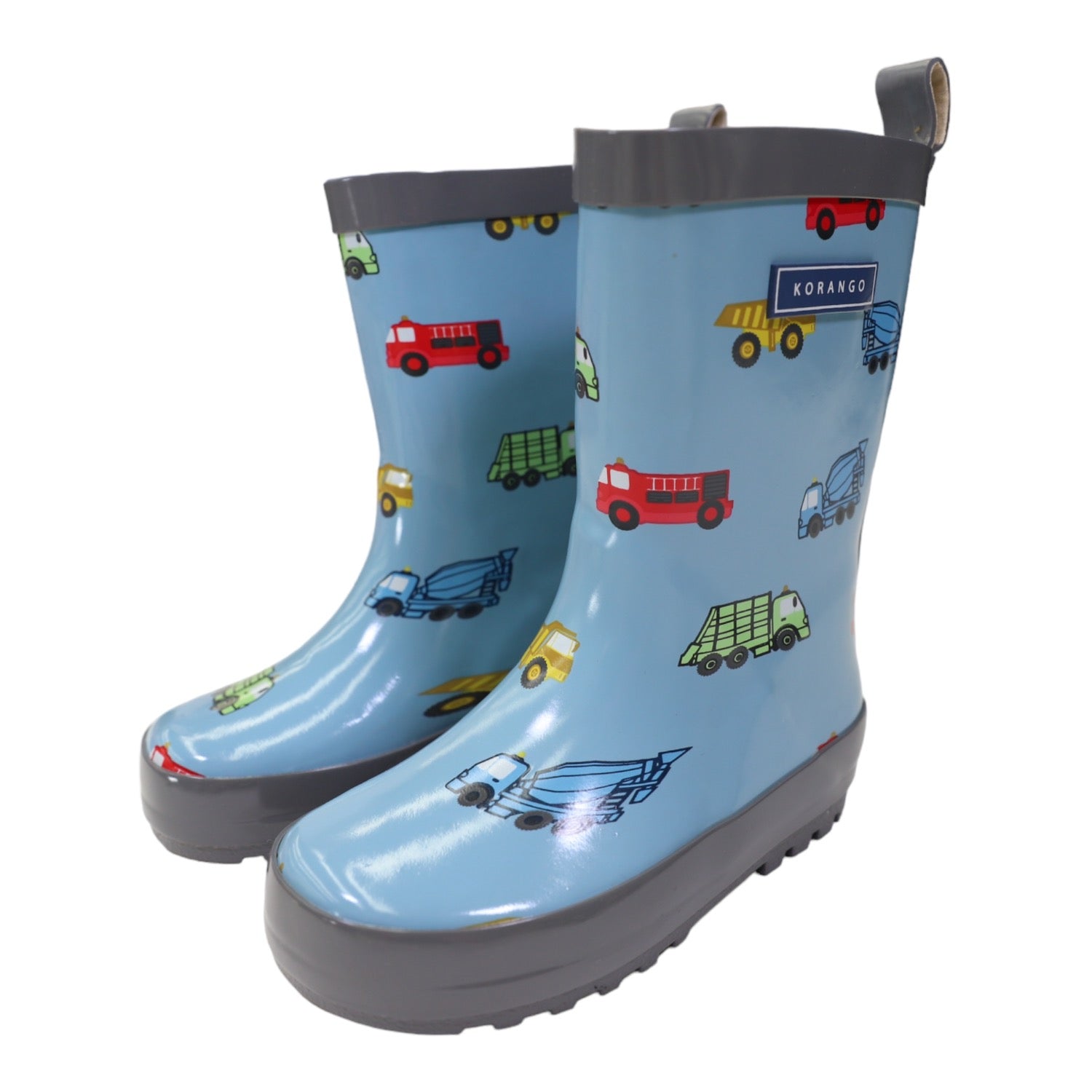 Korango Gumboots Trucks Blue