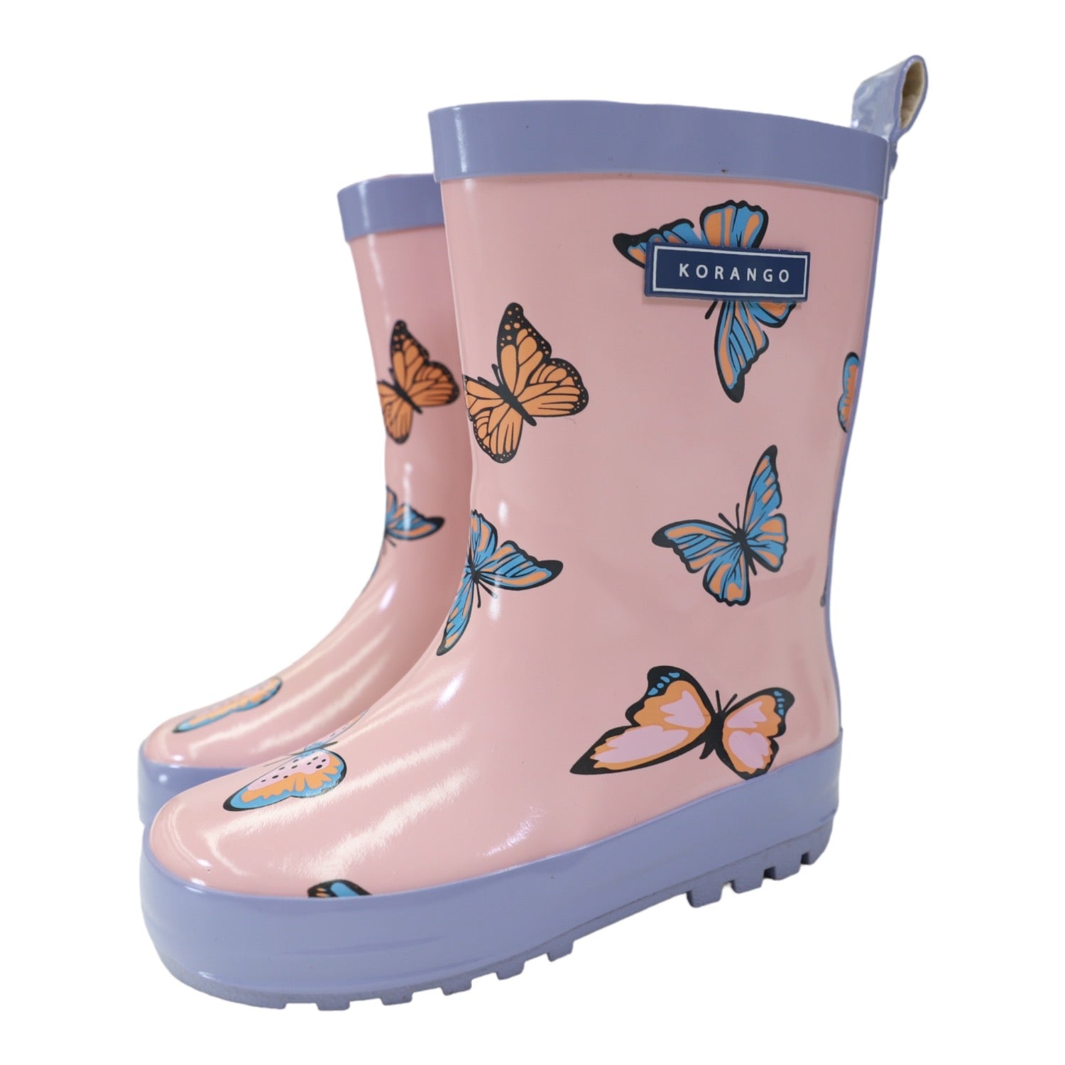 Korango Gumboots Butterfly Pink