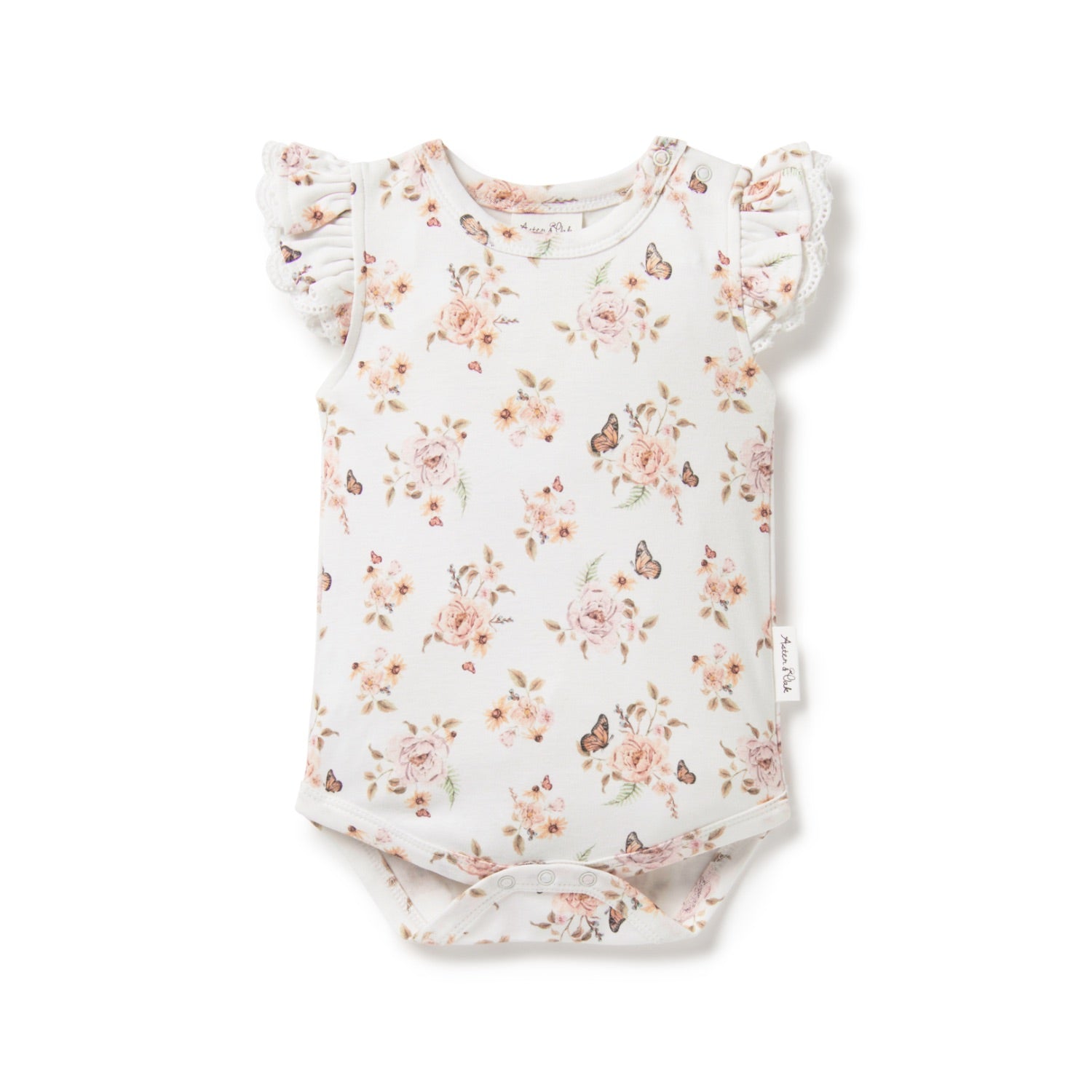 Butterfly Lace Onesie