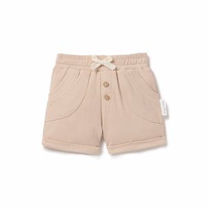 Aster & Oak Rib Pocket Shorts Nougat