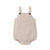 Aster & Oak Cable Knit Romper Natural Oat