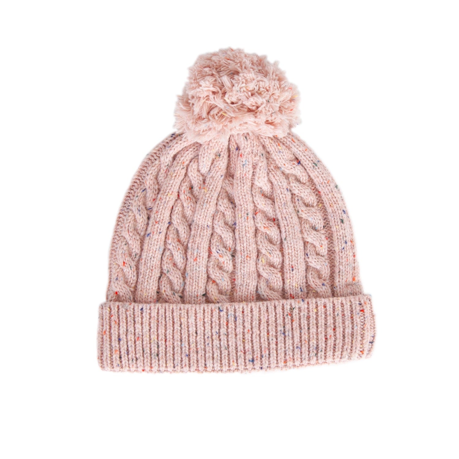 Alps Beanie Pink Speckle