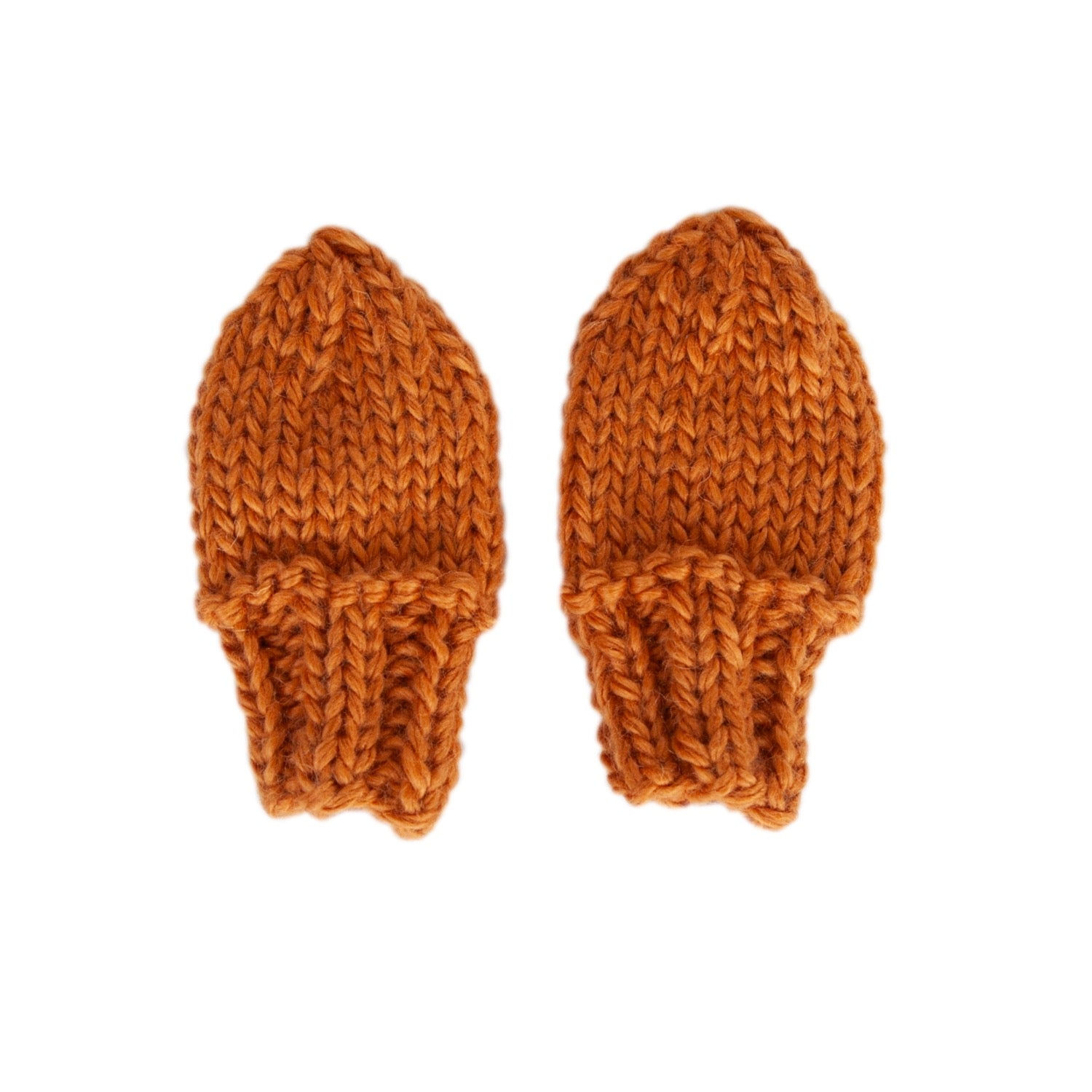 Cottontail Baby Mittens Caramel