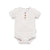 Stripe Rib Henley Onesie Oatmeal