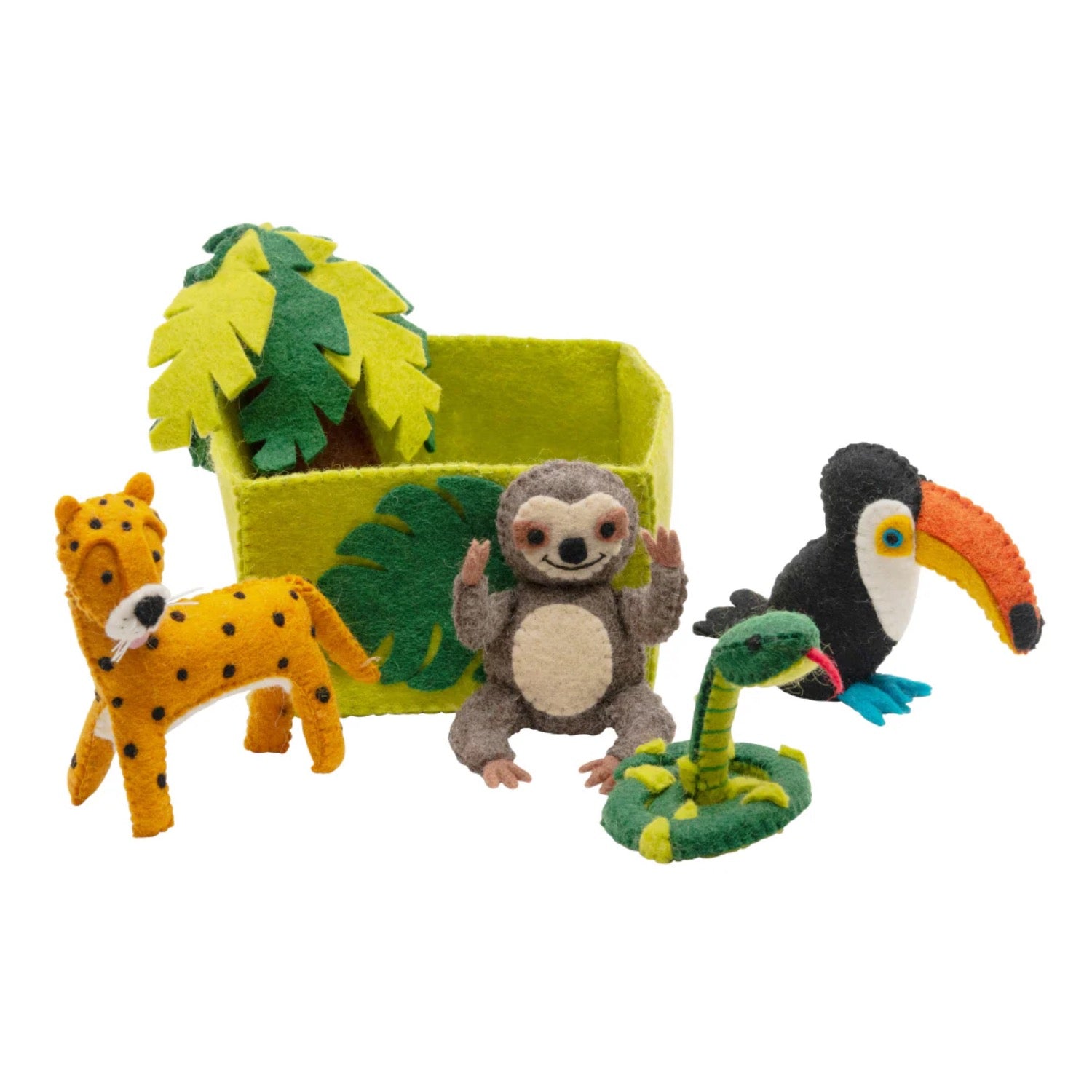 Pashom Felt Playset Rainforest