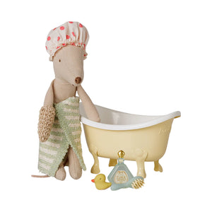 Bathtub Set Yellow Mouse