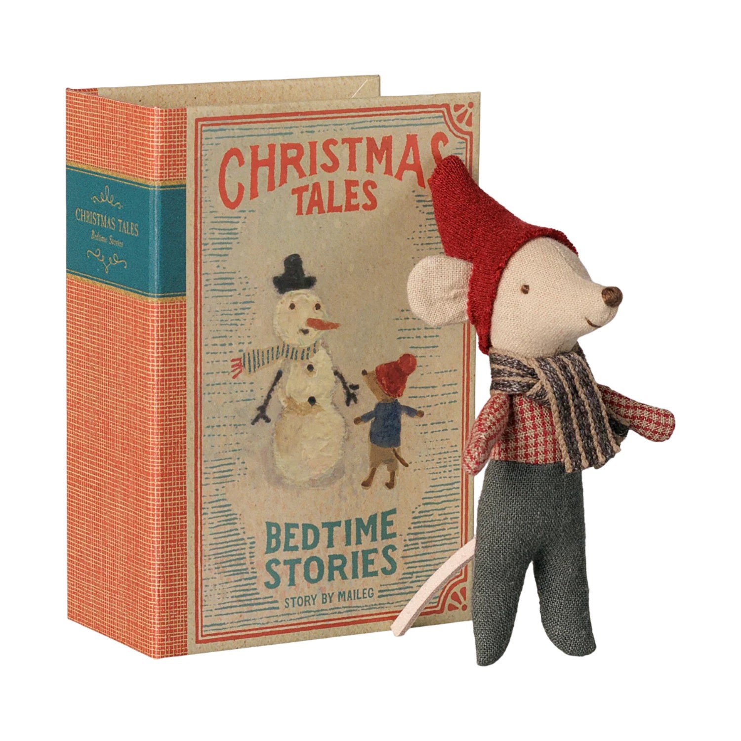 Christmas Mouse Baby in Book