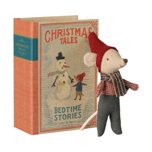 Christmas Mouse Baby in Book
