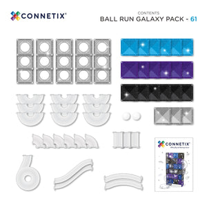 Ball Run Galaxy Pack 61 Piece