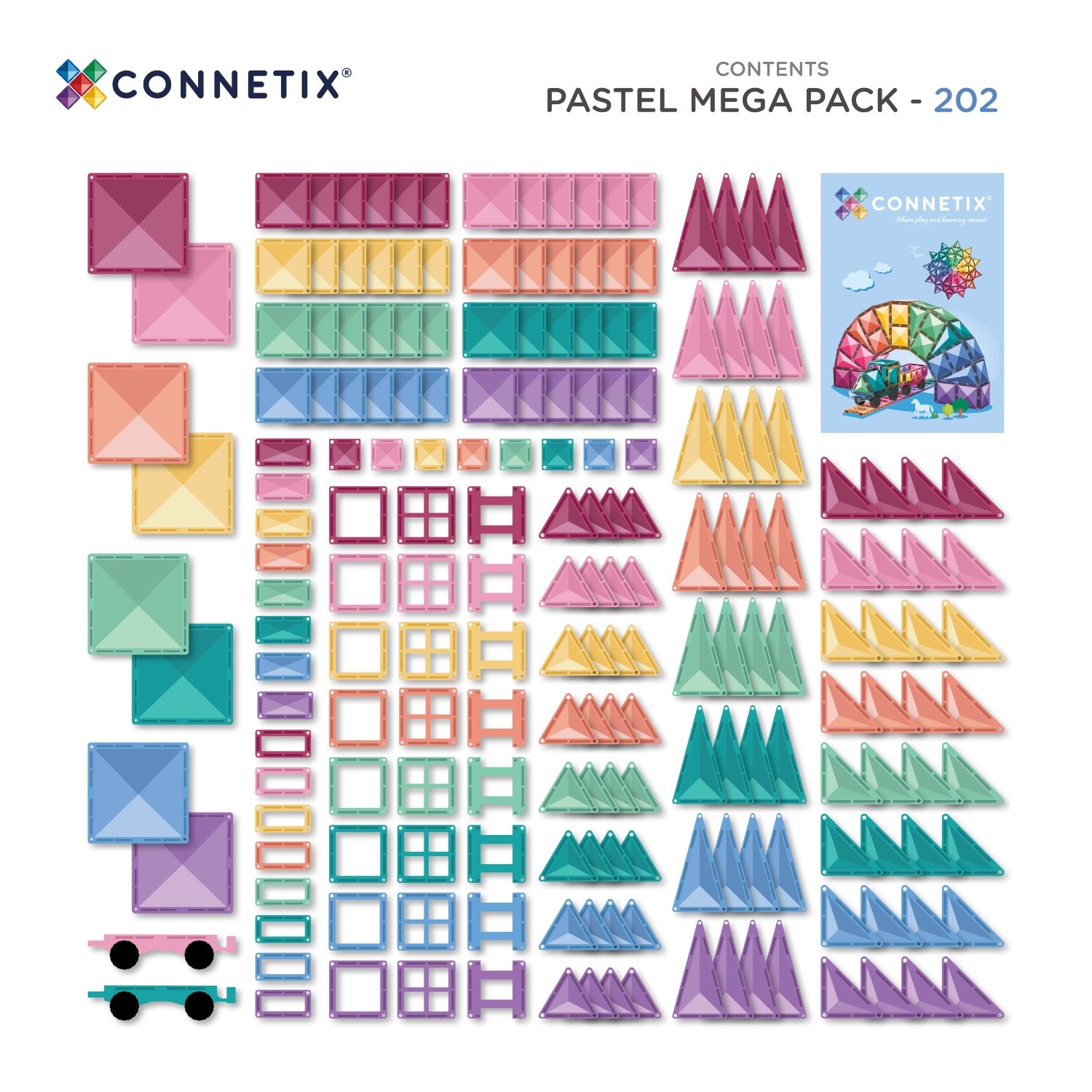 Pastel Mega Pack 202 Piece