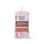 Floral-patterned hanging toilet bag with a visible brand logo on a white background