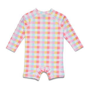 Baby Rash Suit Pop Gingham