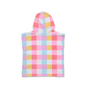 Hooded Towel Pop Gingham