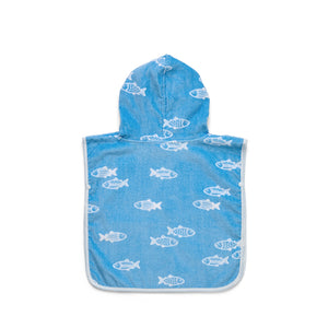 Baby Hooded Towel Fish School