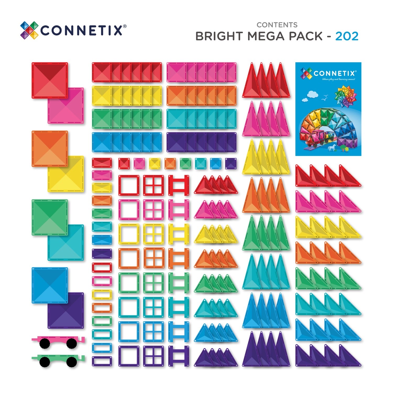 Bright Mega Pack 202 Piece