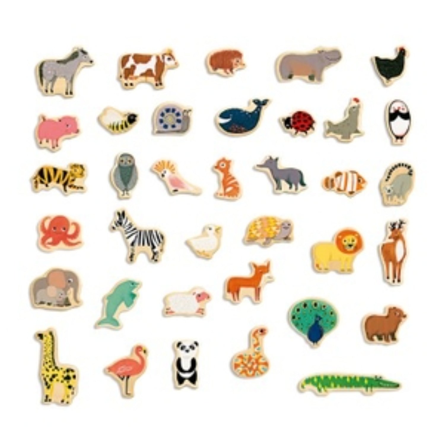 Melissa & Doug Magic-Pattern Kids' Wild Animals Maroc