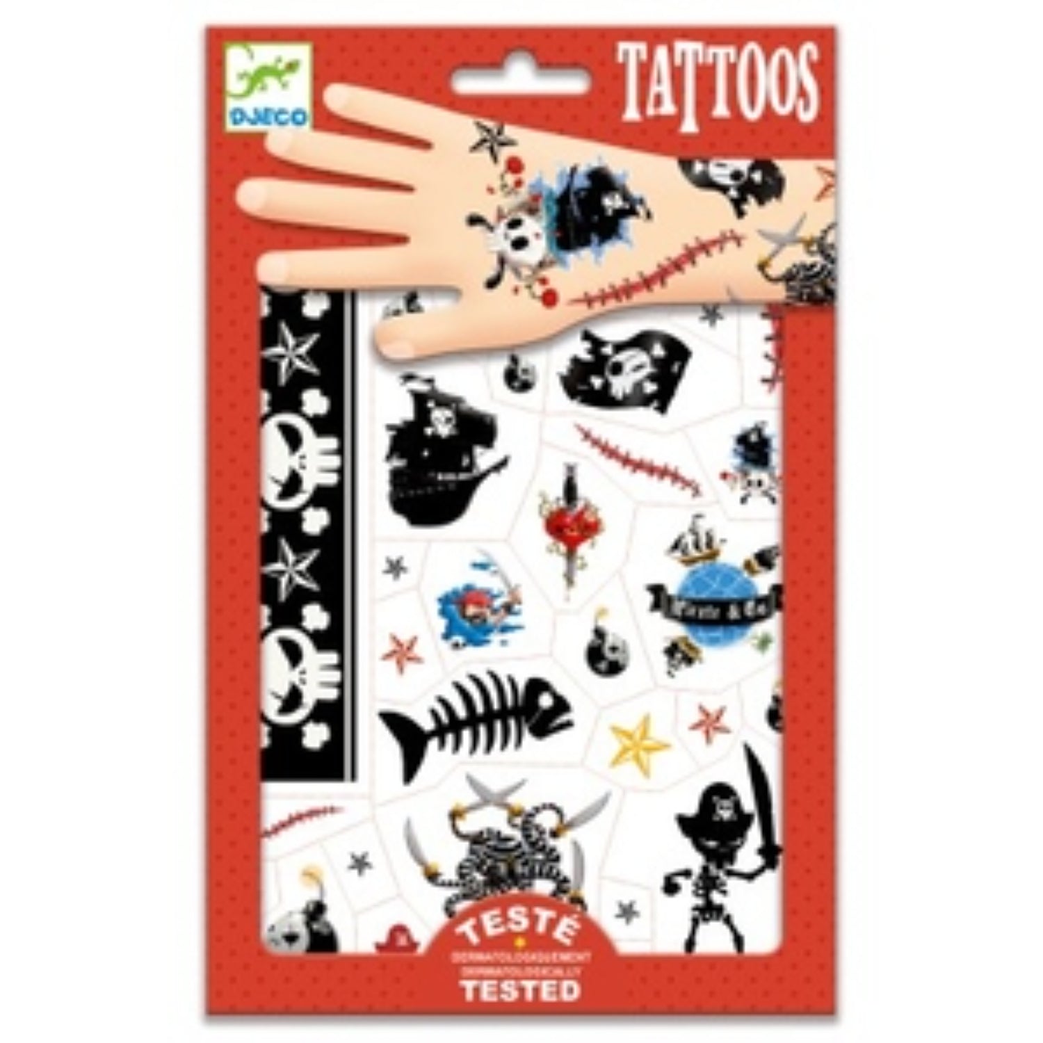 Djeco Tattoos Pirates