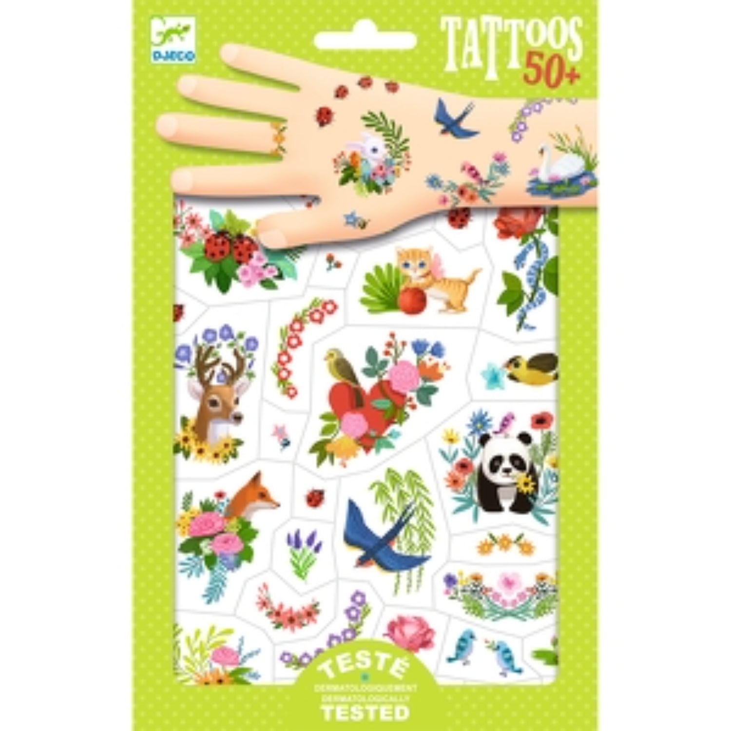 Djeco Tattoos Happy Spring