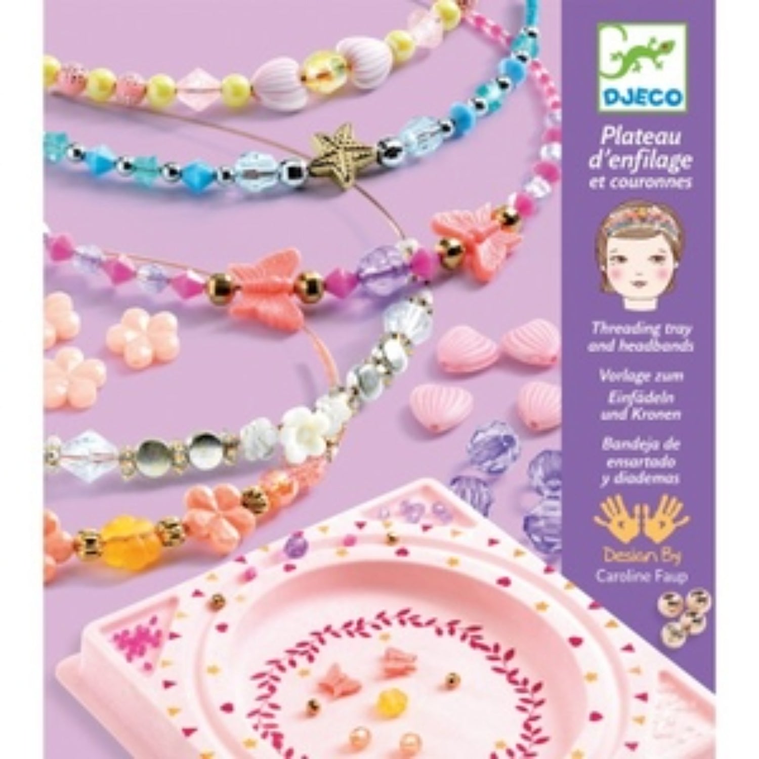 Djeco Precious Headbands Beading Set