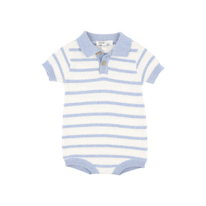 Brady Knitted Polo Romper