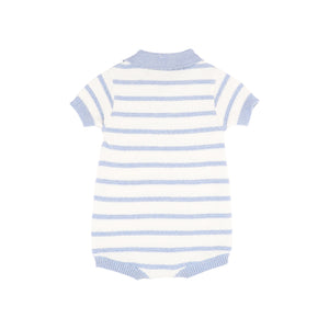 Brady Knitted Polo Romper