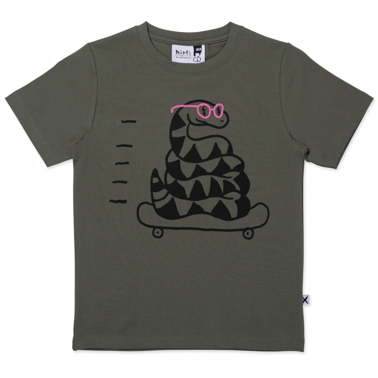 Speddy Snake Tee Khaki