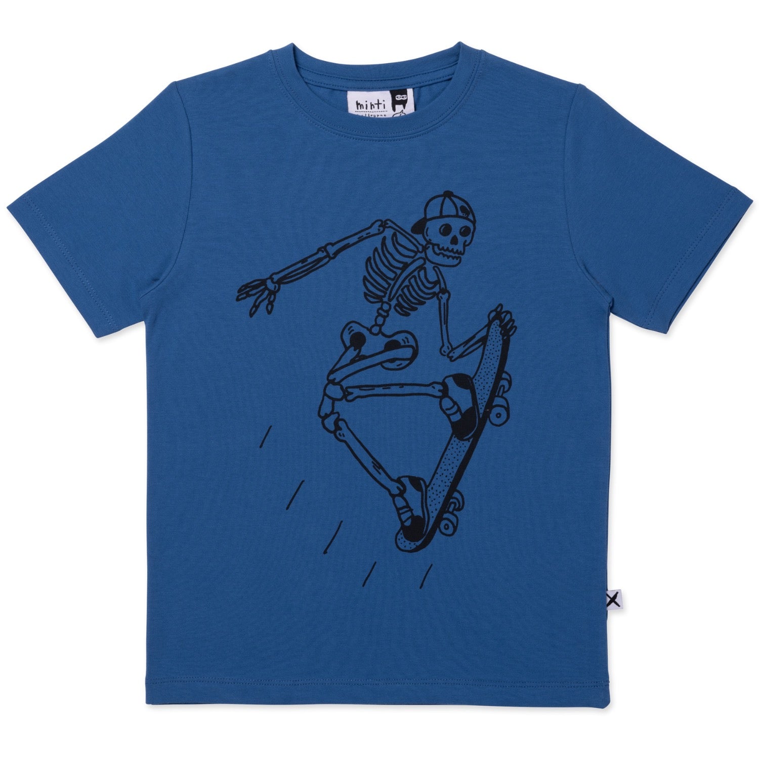 Speedy Skeleton Tee Blue