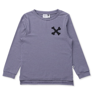 Minti Seaweed Monster Tee Storm Stripe