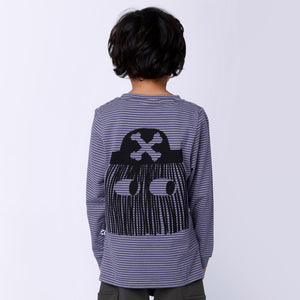 Minti Seaweed Monster Tee Storm Stripe