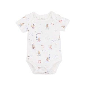 Axel Print Organic Bodysuit