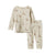 Nature Baby 2 Piece L/S Pyjamas Rabbitty Sleep Print
