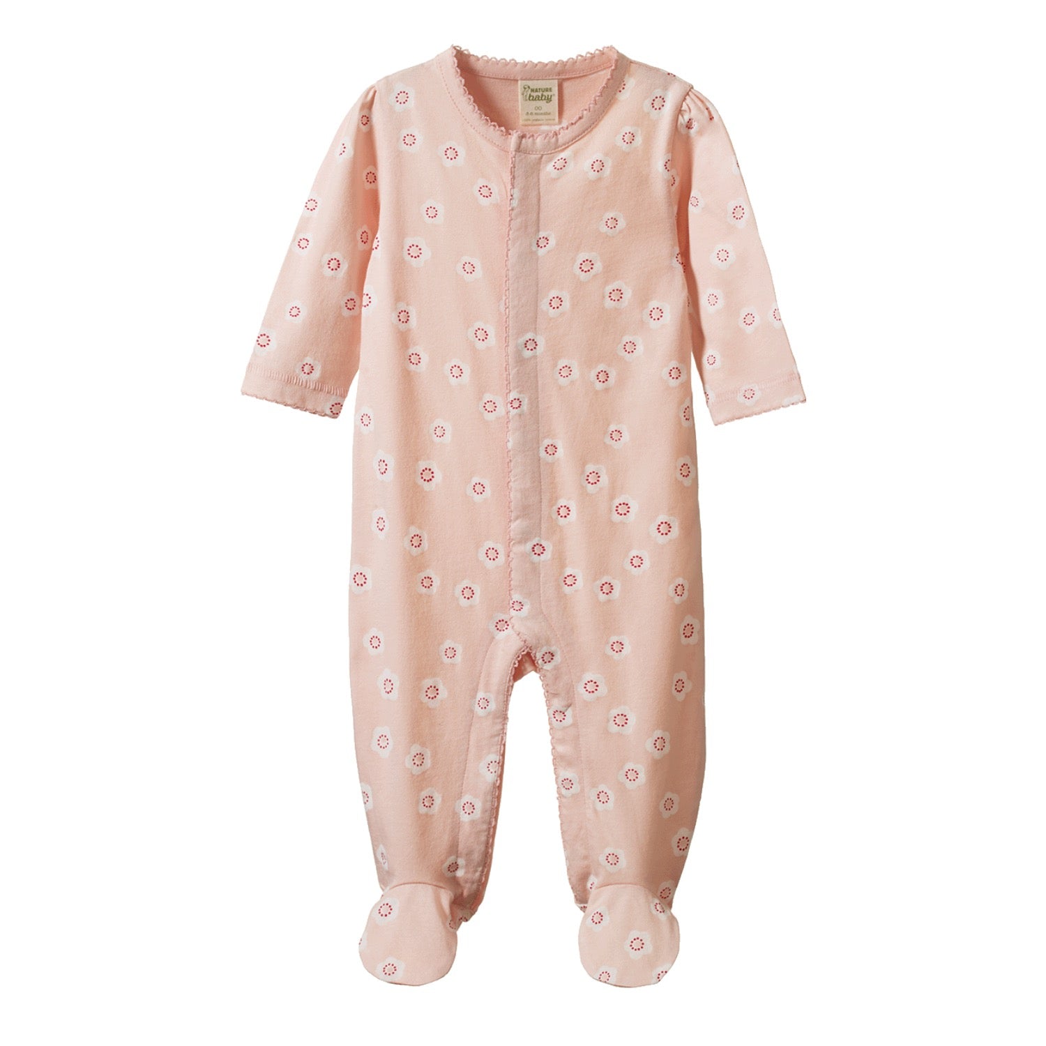 Lucy Suit Flora Stamp Rose Dust Print
