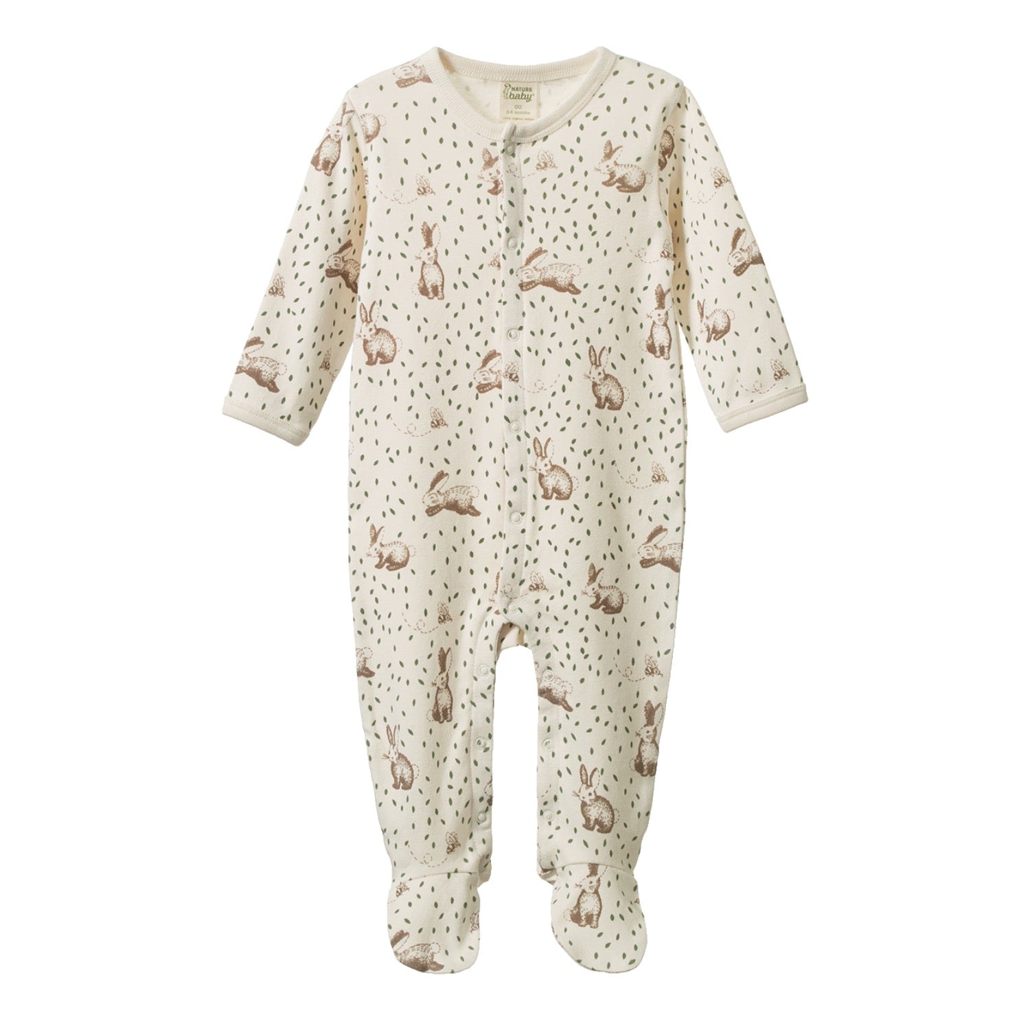 Nature Baby Stretch & Grow Rabbitty Print
