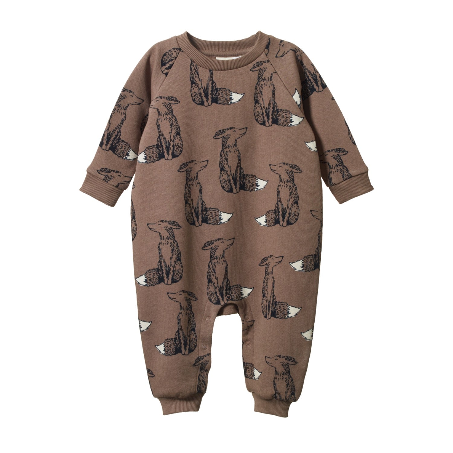Nature Baby Juno Romper Foxy Cub Print