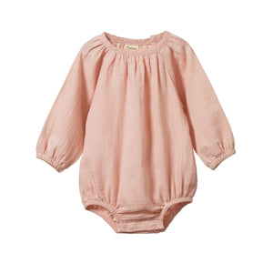 Nature Baby Meadow Bodysuit Rose Dust