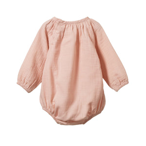 Nature Baby Meadow Bodysuit Rose Dust