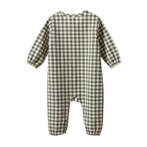 Nature Baby Darcy Bodysuit Thyme Check