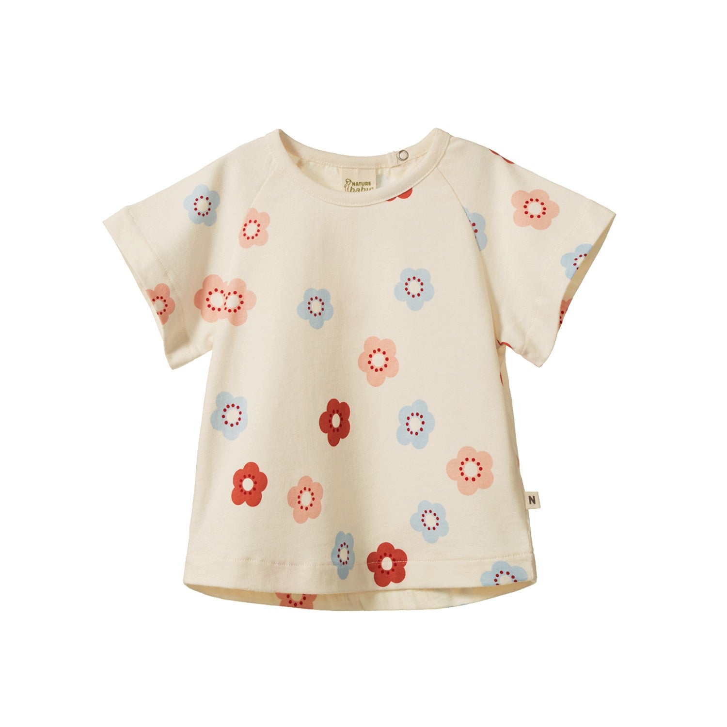 Juniper Tee Petite Flora Stamp Print