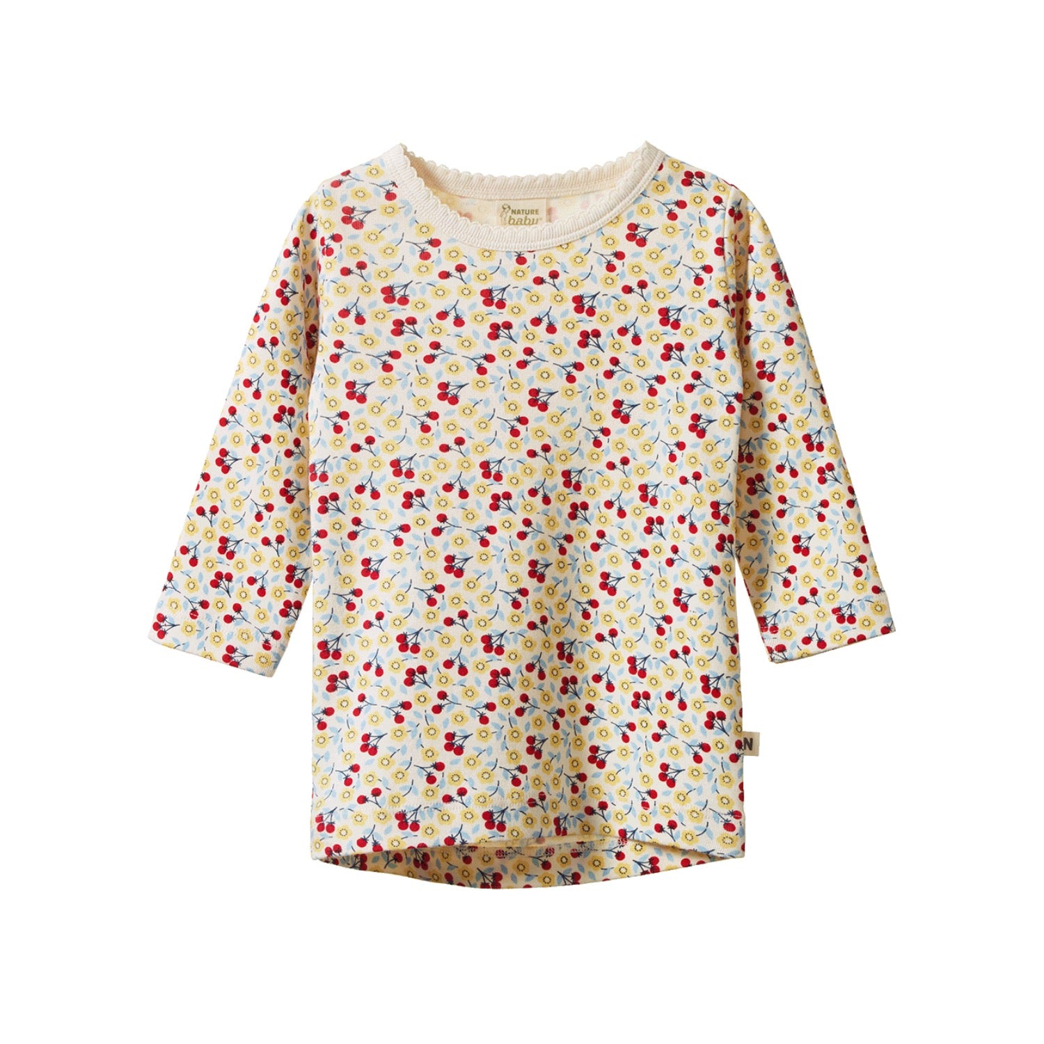 Cloud Tee L/S Kitchen Garden Print